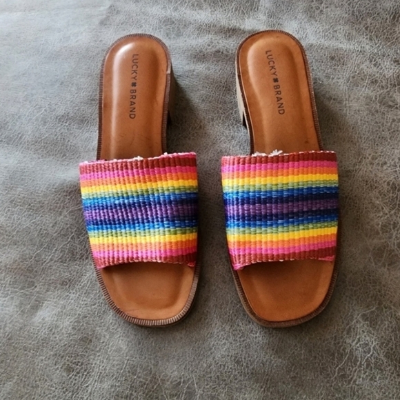 Lucky Brand Frijana Sandal Heel - Picture 3 of 7